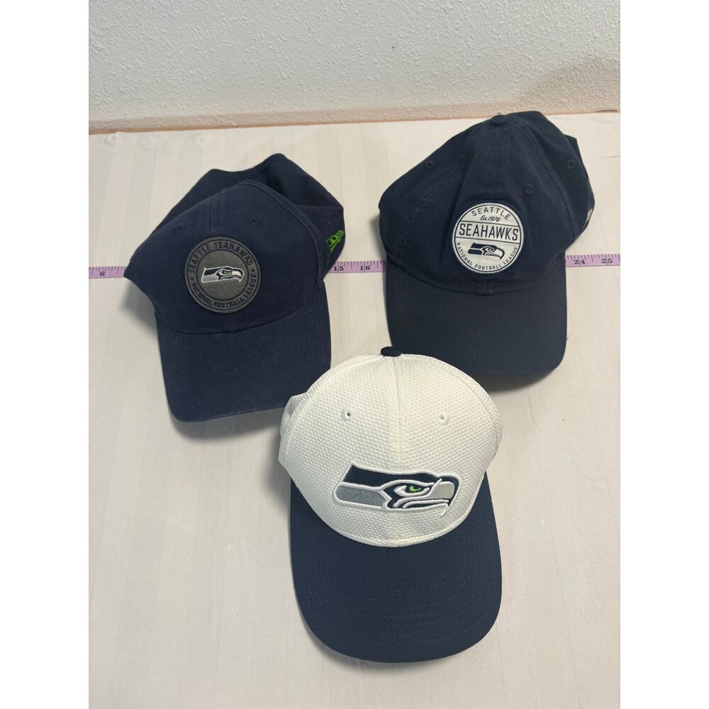 seattle Seahawks Adjustable Hat NFL Football Baseball Cap 3 for $25